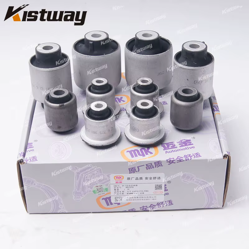 10PCS Front Suspension Control Arm Bushing Kit For BMW 5 6 Series 2WD F10 F18 F11 F12 F13 F06 535i 550i 640i