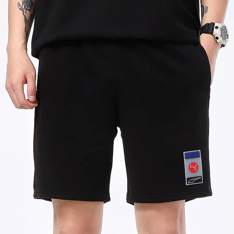 Puma genuine men's breathable spliced sports and leisure durable pants 531085-01
