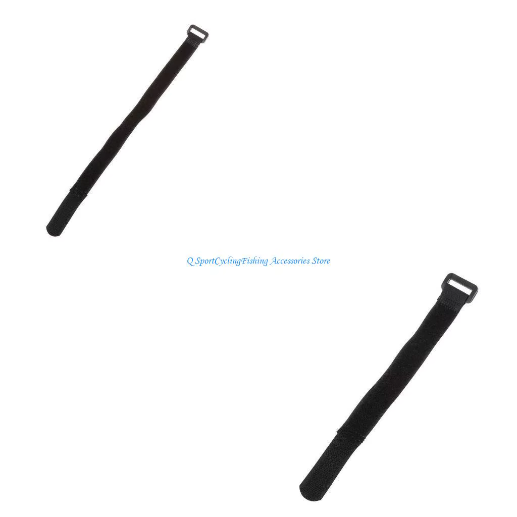 Strap Sticker Adjustable Fixing Tape Band Tie Cycling Sports MTB B