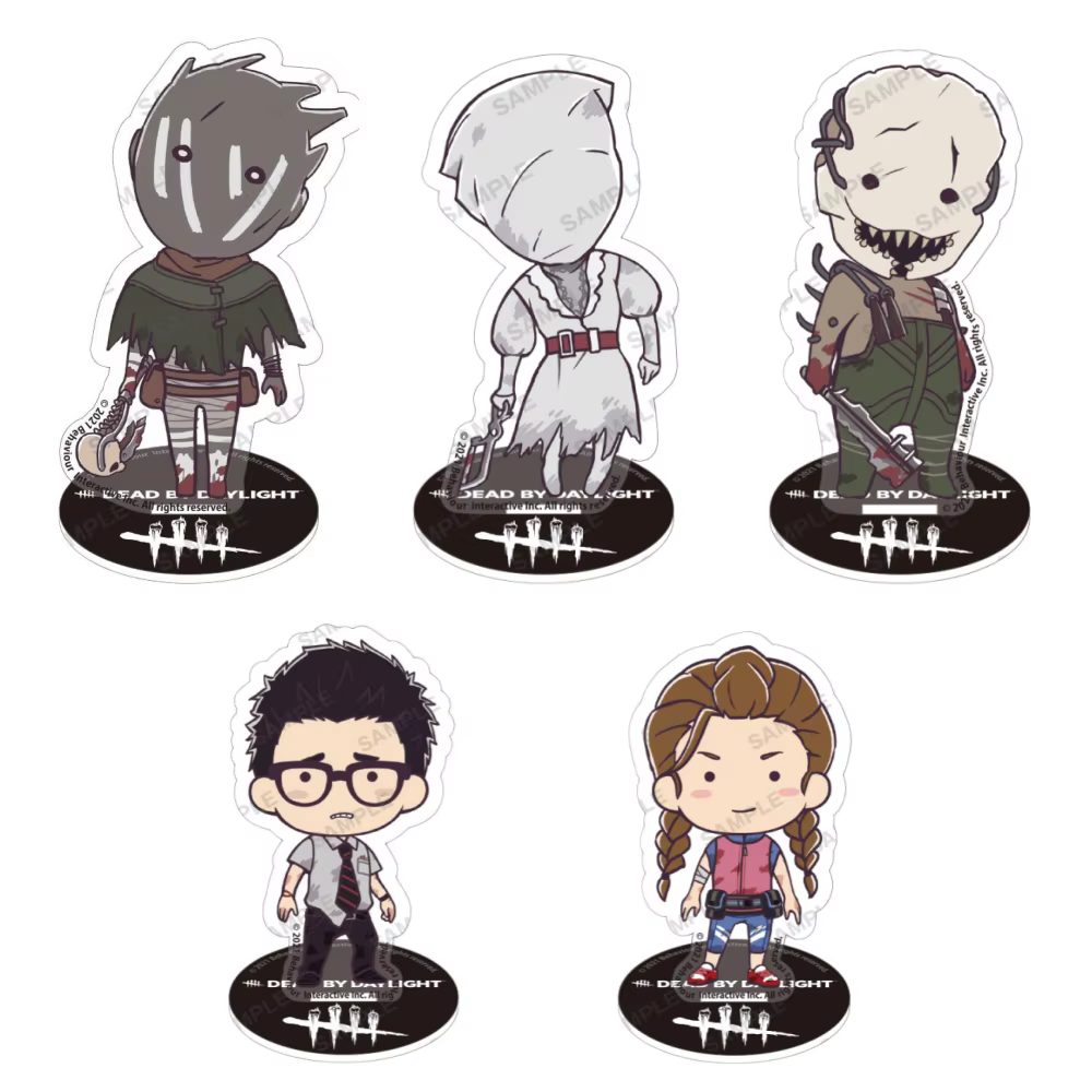 Cute 10cm Acrylic Stand Anime Model Game Dead by Daylight Keychains Accessories Fans Gamer Gaming Gifts
