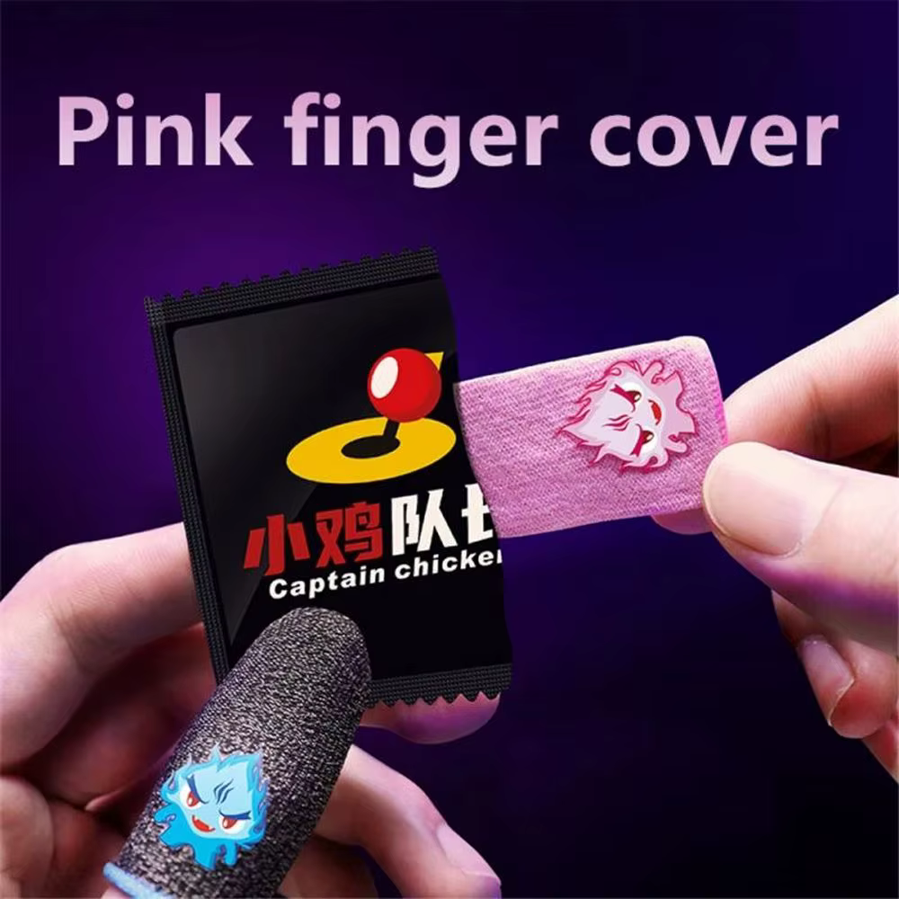 Touch Screen Sweatproof Finger Cots Breathable Fingertips Cover Finger Gloves Gaming Finger Sleeve Gaming Thumb Gloves